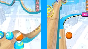 Going Balls  Super Speed run Gameplay New Update Level 1375