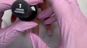 Как закрепить втирку. Жемчужный маникюр.