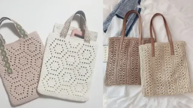 Идеи для сумок крючком - Схемы и описания смотреть онлайн