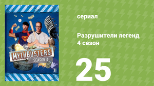 Разрушители легенд 4 сезон 25 серия «Фольклор о огнестрельном оружии» (документальный сериал, 2006)