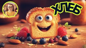 Малаша научит - хлеб #детям #длядетей #малыши #малаша #слушатьдетям #сказка