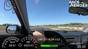 UFO Time-attack 27.09.2025 СТК Пилот. Kia Rio 2 JB 1.4