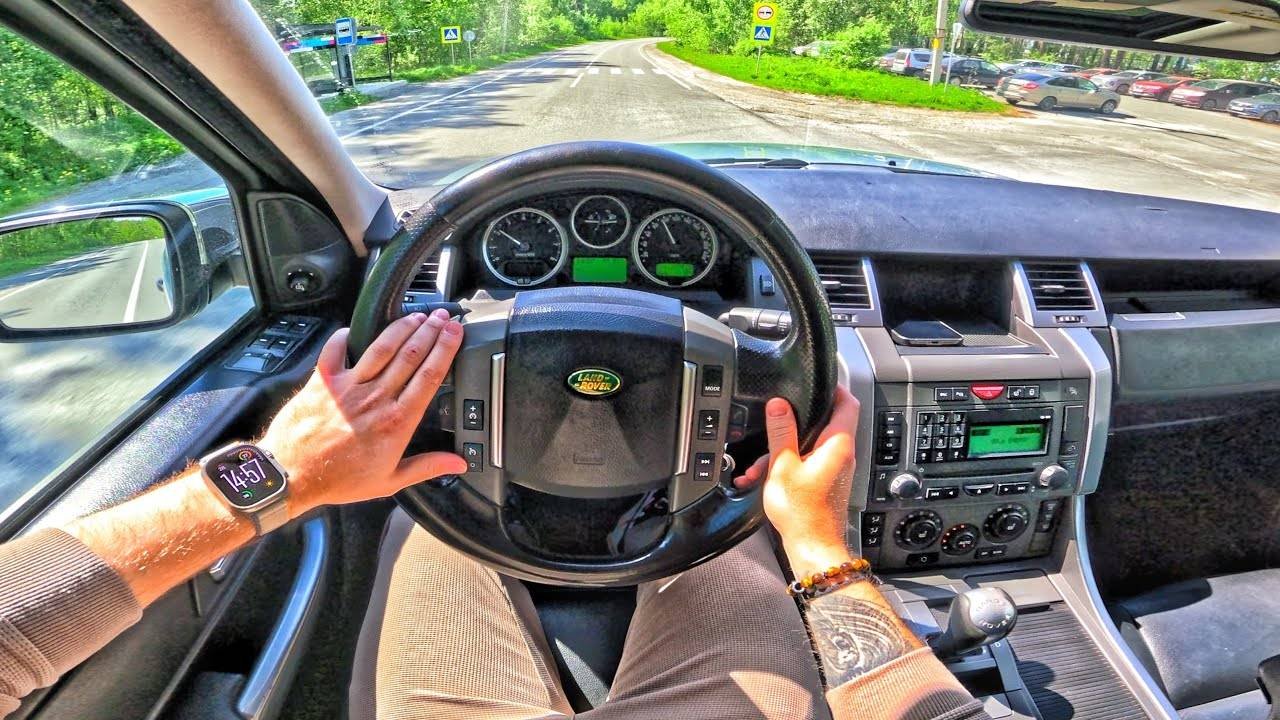 2006 Range Rover Sport 4.4 AT SE - POV TEST DRIVE
