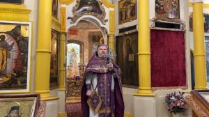 27.09.25 Протоиерей Иоанн Паюл. Поздравление отца Даниила с 10-летием диаконской хиротонии