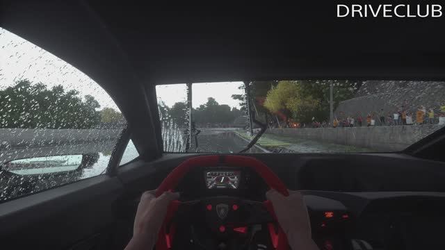 Rain in different racing games | PS5 (4K) смотреть онлайн