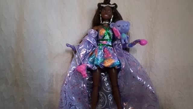 Обзор на чернокожую Барби Экстра Фэнси Barbie Extra Fancy