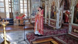 Проповедь Настоятеля храма Сыктывкар, Воскресная служба, попразднство Воздвижения Креста Господня