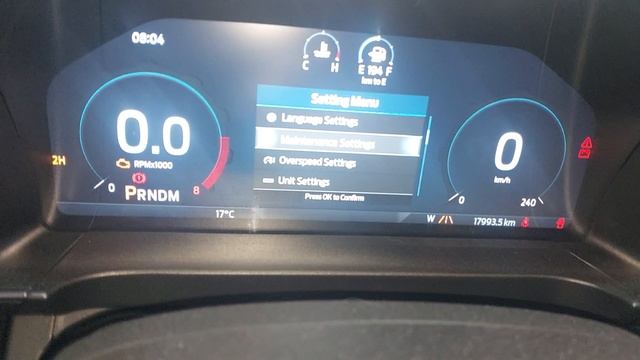 FORD RANGER P789. Китайская сборка. Сброс межсервисного интервала смотреть онлайн