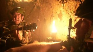 Фронтовые песни в окопах.