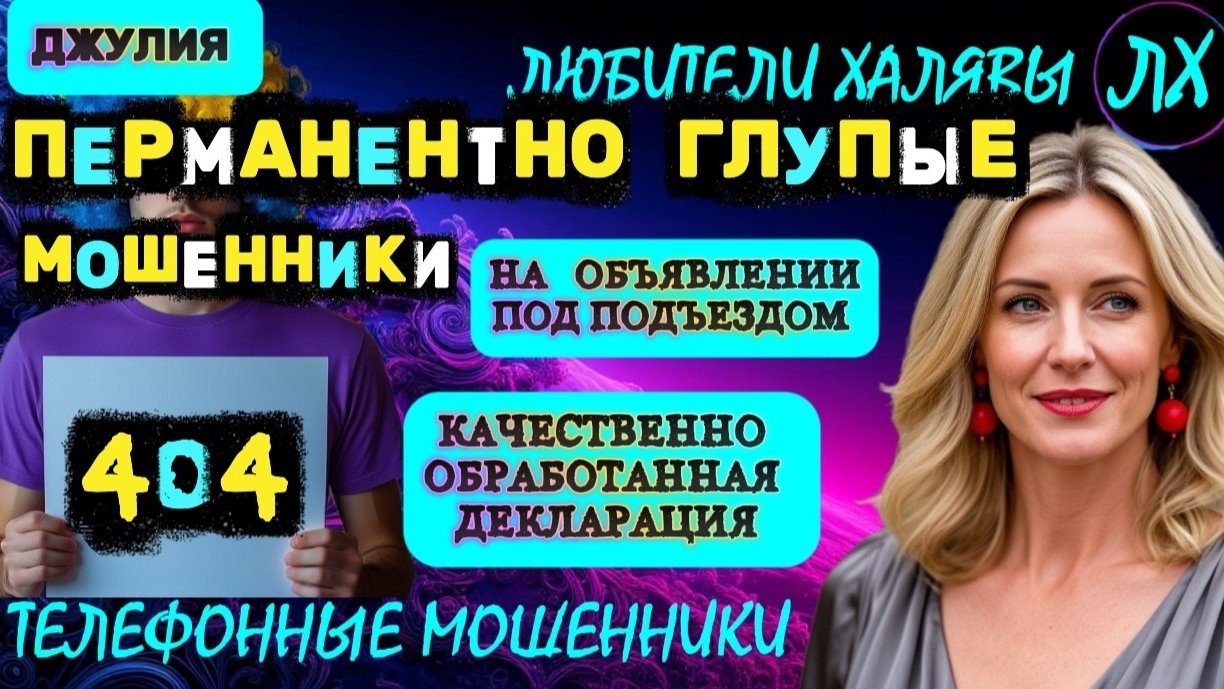 💫 ДЖУЛИЯ. ПЕРМАНЕНТНО ГЛУПЫЕ | ТЕЛЕФОННЫЕ МОШЕННИКИ