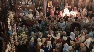 Служба в честь иконыБожьей Матери"Призщри на смирение." Киевский Свято-ВведенскийМуж.м-рь.28.09.2025