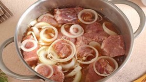 Мягкий шашлык из свинины