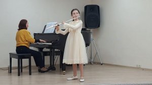 Муллахметова Арина 10 лет ЕДМШ 10 им.В.А. Гаврилина И. Хассе Тамбурин