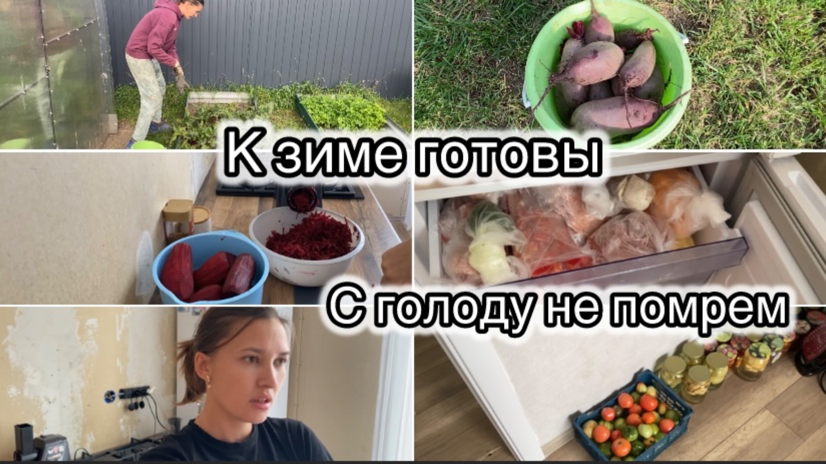 ВЫКОПАЛА СВЕКЛУ И ЗАГОТОВИЛА ЕЕ НА ЗИМУ// ПОЛНЫЕ МОРОЗИЛКИ// НЕ ВКУСНЫЕ ОГУРЦЫ смотреть онлайн