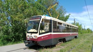 Нижегородский трамвай. Поездка на  Б/У трамвае 71-619А № 3208