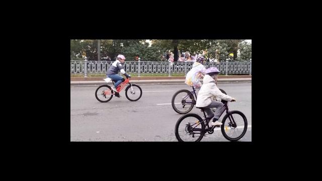 Детский велофестиваль в Москве.Часть1