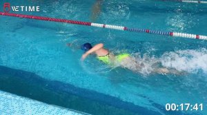 Богомолова Анна , член клуба ТФ Люберцы. Время: 00.45.32