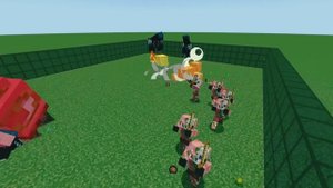 Вандер х10 против всех моб - Битва мобов в Майнкрафте с МОДАМИ, 2 ЧАСТЬ