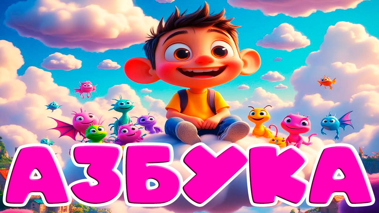 Музыкальная АЗБУКА для малышей от 2 лет - Развивающий мультик для детей