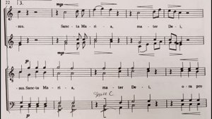 F.Beibl "Ave Maria" - Soprano 1