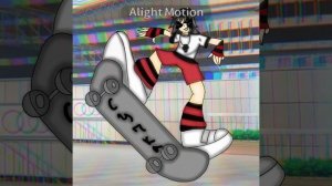 Скейтерша😎