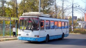 Нижегородский троллейбус. Поездка на троллейбусе ЛиАЗ-5280 № 2307