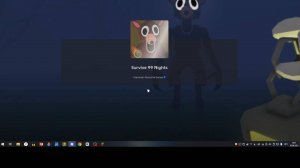 Играю в 99 ночей в лесу в роблокс на коапютере