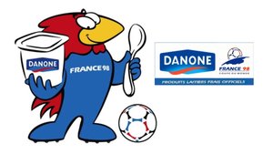 Danone de la Coupe du Monde 98