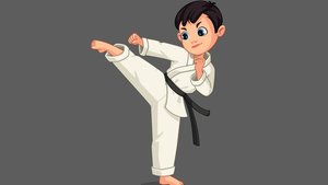 Клубные соревнования. Отборочные на Первенство и чемпионат Республики Башкортостан по каратэ. 2 бой