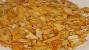 Лисички жареные