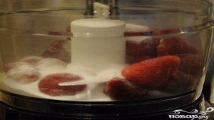 Клубничный щербет