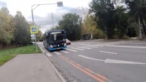 Эксклюзив!! Автобус Нефаз 5299 борт 192849, маршрут 687