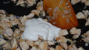 Картофельные ватрушки с курицей