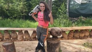 Огромная сова и 12 совят. Композиция на въездные ворота Лена Карвинг