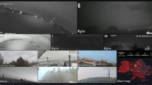 Работа oкраинского ПВО.  Ну, как бы, и вопросы все отпадают..mp4