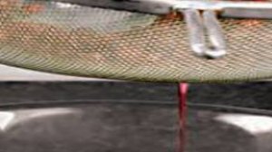 Мусс клюквенный из манной крупы