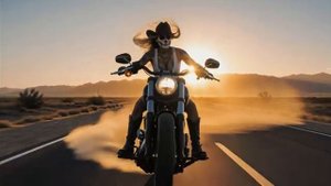 Highway Queen Hard Rock Anthem for the Open Road Biker Freedom