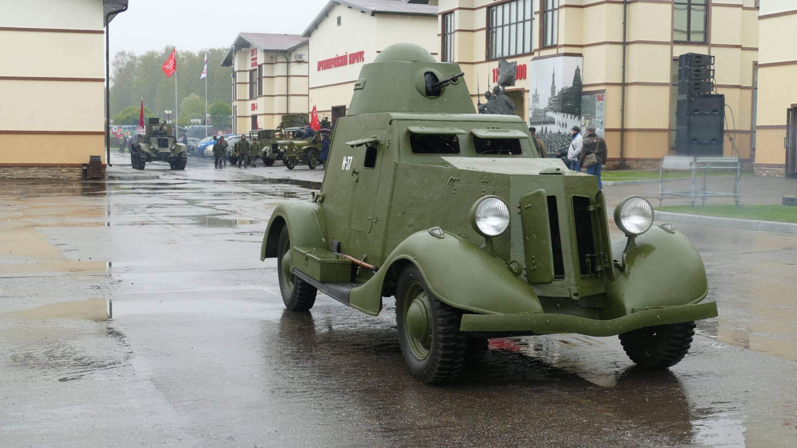Бронемашина БА-20М, Музей отечественной военной истории, 7 мая 2024 смотреть онлайн