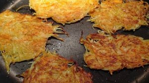Картофельные оладьи постные