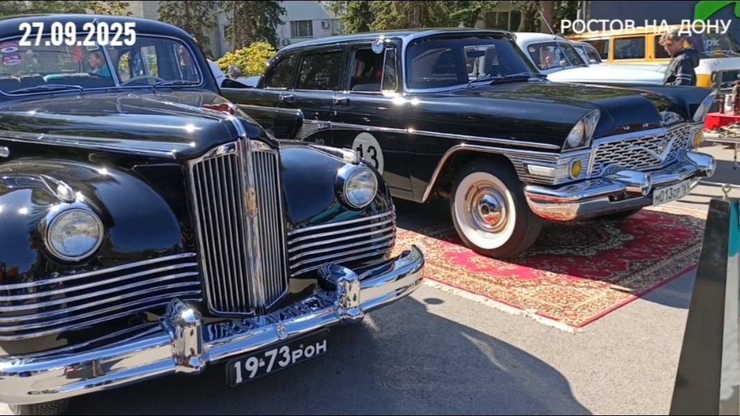 🔥#35. ВЫСТАВКА РЕТРО-АВТОМОБИЛЕЙ В ПАРКЕ ОКТЯБРЬСКОЙ РЕВОЛЮЦИИ.🔥 смотреть онлайн