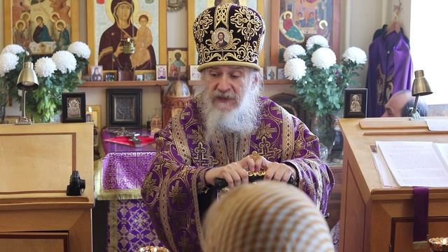 Проповедь епископа Амвросия (Тимрота) в неделю 16-ю, по Воздвижении, 28 сентября 2025 смотреть онлайн