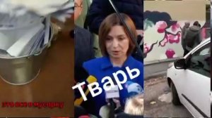 Твариный беспредел в Молдавии выборы