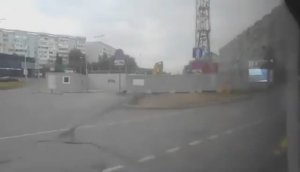 Казанский троллейбус. Поездка на троллейбусе, вдоль строящейся 2-й линии метро