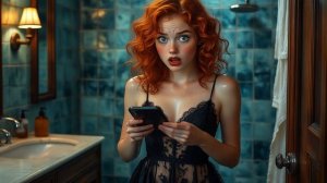 Страшилище за дверью ванной. Страшные истории