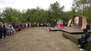 Фрагменты мероприятия Поволжская богатырская застава