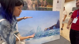 Персональная выставка Александра Имедеева "Мистический Байкал", 25 Международная выставка, Пекин