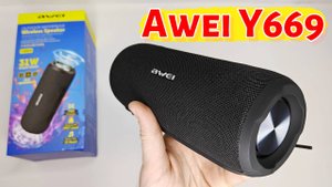 AWEI Y669 Годная блютус колонка с IPX7