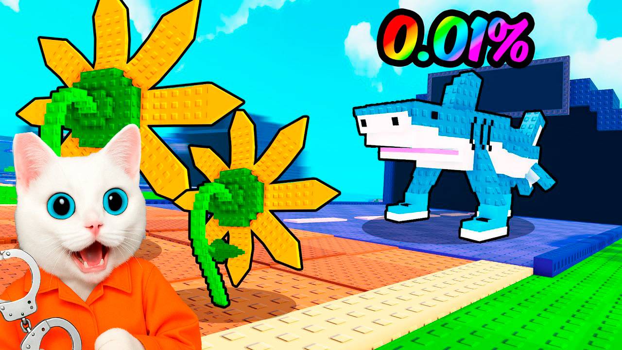 РАСТЕНИЯ ПРОТИВ БРЕИНРОТОВ СДЕЛАЛ ПЕРЕРОЖДЕНИЯ 3 часть Roblox КОТЁНОК КРОНОС