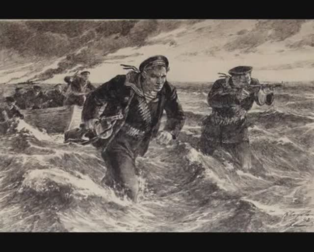 НАС БРОСИЛИ НА ПЕТЕРГОФ, В ЗАЛИВЕ, НА МЕЛИ....(Петергофский десант) смотреть онлайн