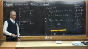 080. Урок 80 (осн). Момент силы. Правило моментов